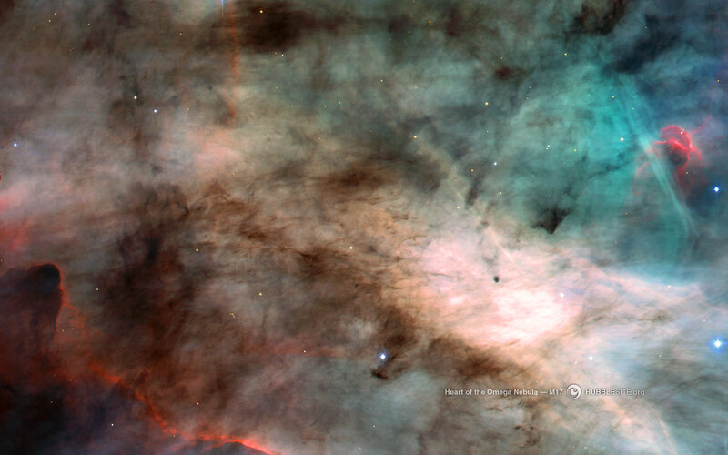 Heart of the Omega Nebula