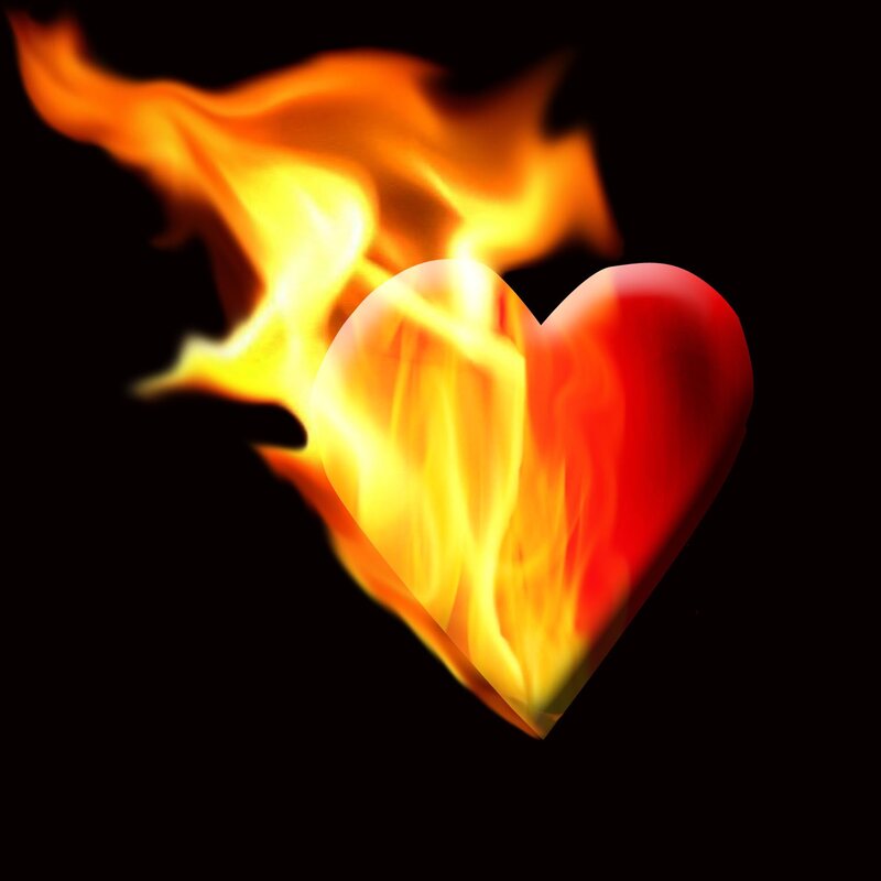 heart on fire