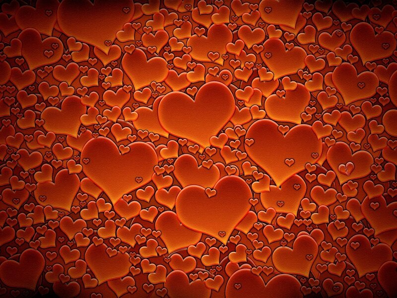 heart pattern background