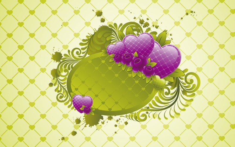 heart pattern design