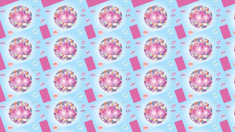 Heart Pattern Design — Pink, Playful