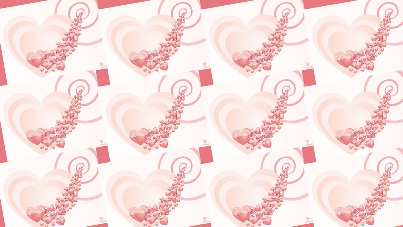 Heart Pattern Design — Pink, Romantic
