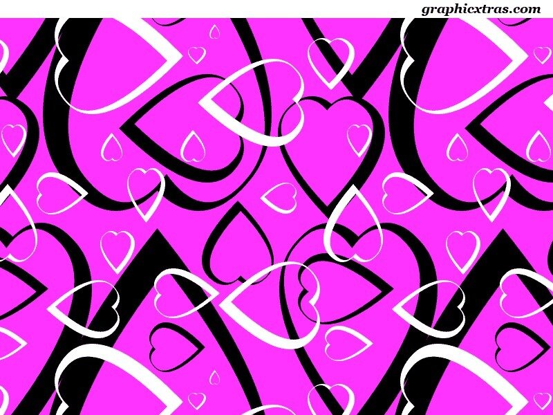 Heart Pattern Design — Pink