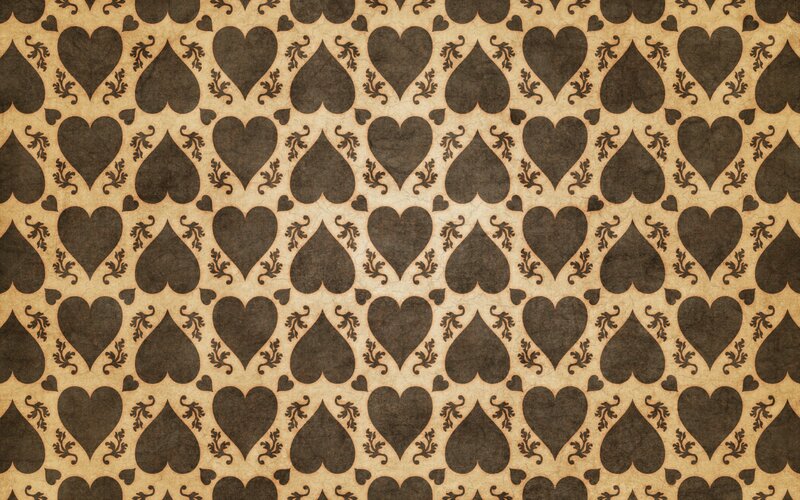 Heart Pattern on Paper