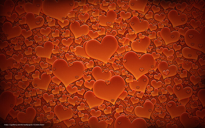 Heart pattern wallpaper