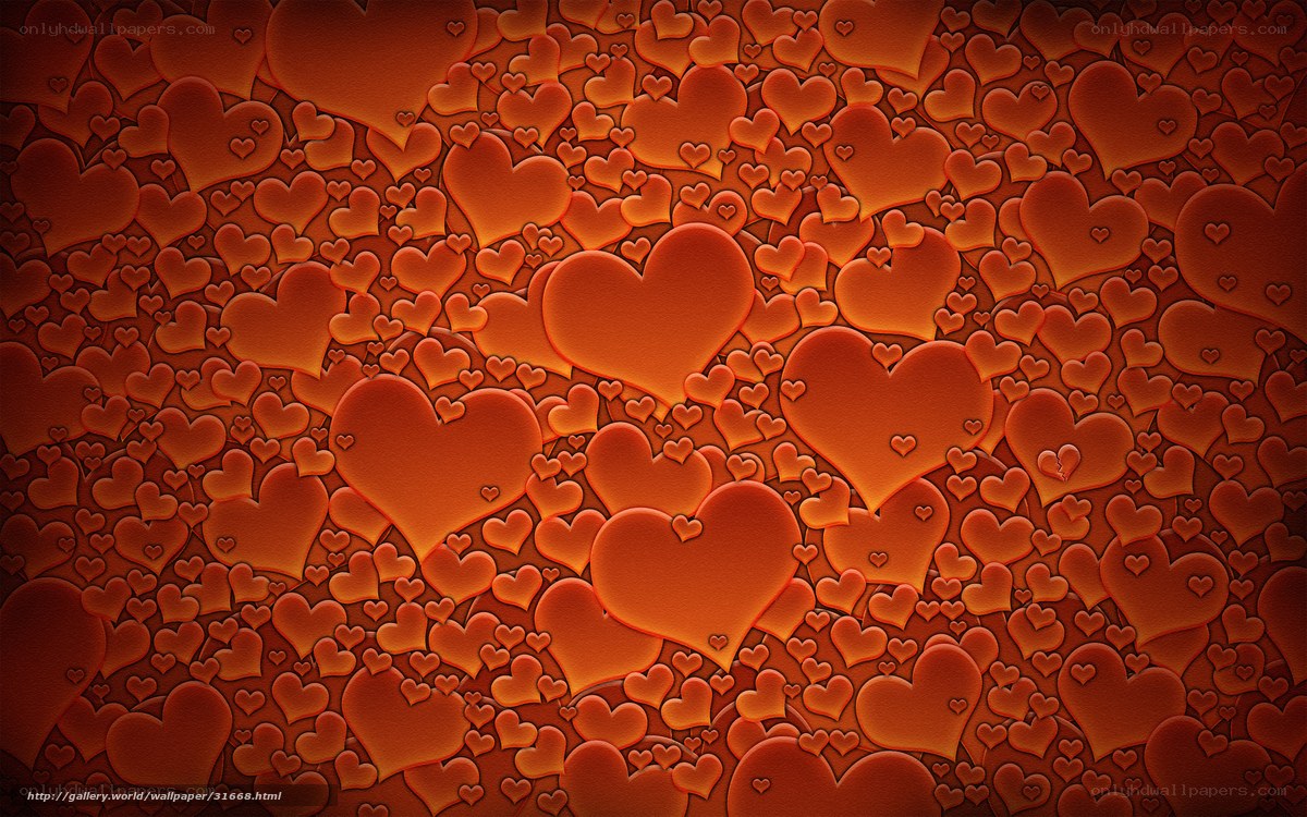 Heart pattern wallpaper