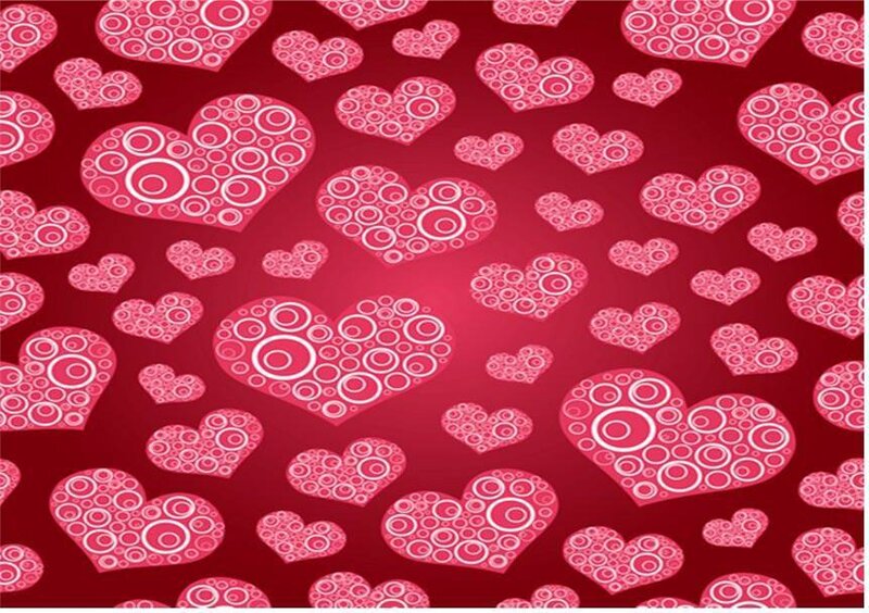 Heart Pattern with Circles
