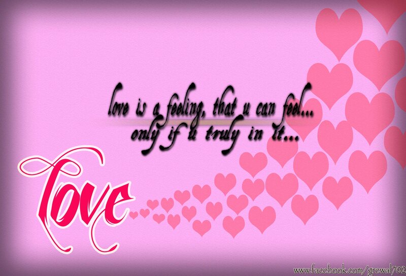 Heart Pattern with Text