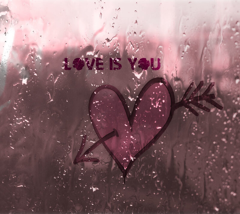 Heart Pierced by Arrow — Pink