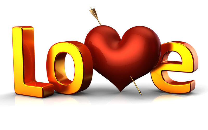 Heart Pierced by Arrow — Red, Romantic