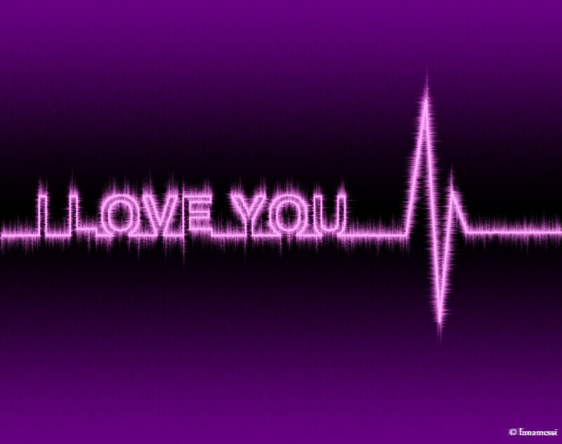Heart Rate Line with Text