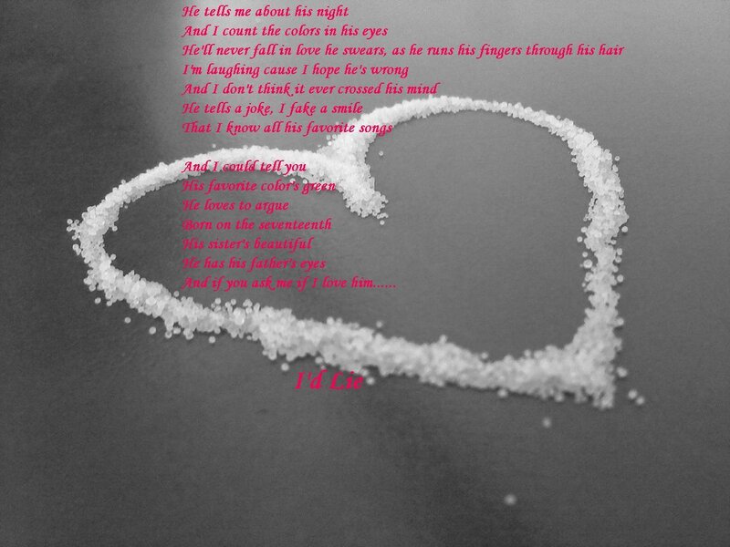 Heart Shape Made of Salt