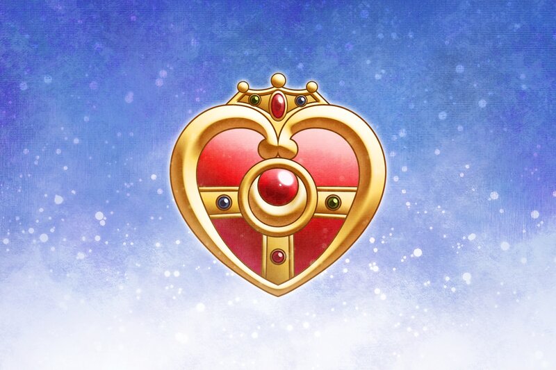 Heart-shaped Amulet — Blue