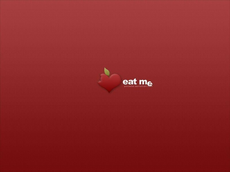heart-shaped apple logo
