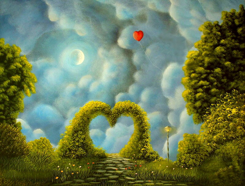 Heart-shaped Archway