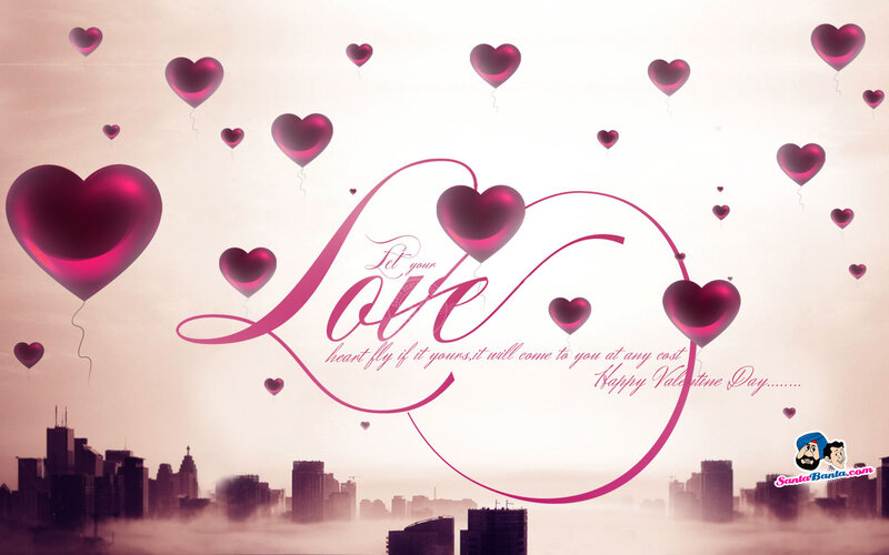 Heart-shaped Balloons — Pink