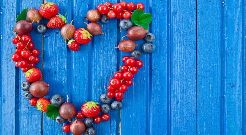 Heart-shaped Berry Arrangement