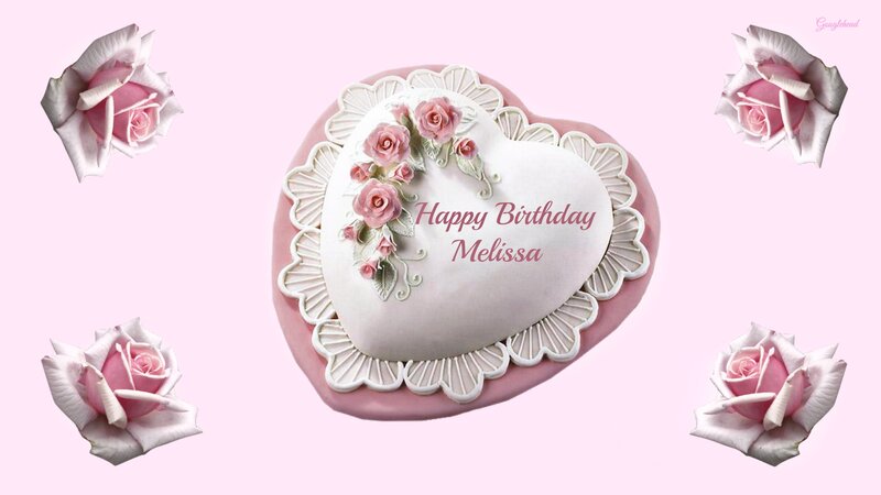 Heart-shaped Birthday Cake — Pink