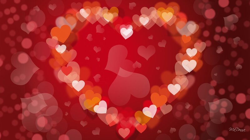 Heart-shaped Bokeh Pattern
