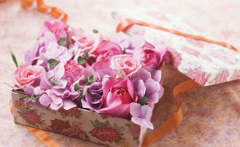 Heart-shaped Box of Flowers