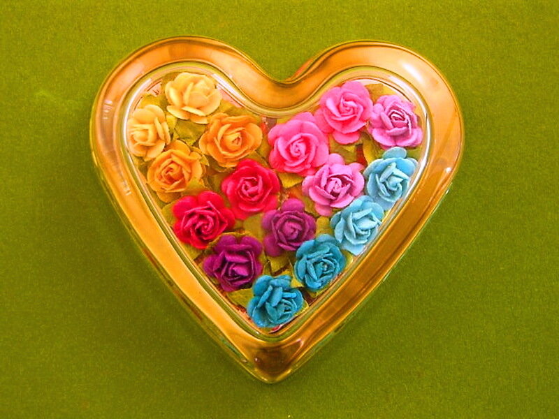 Heart-shaped Box of Roses