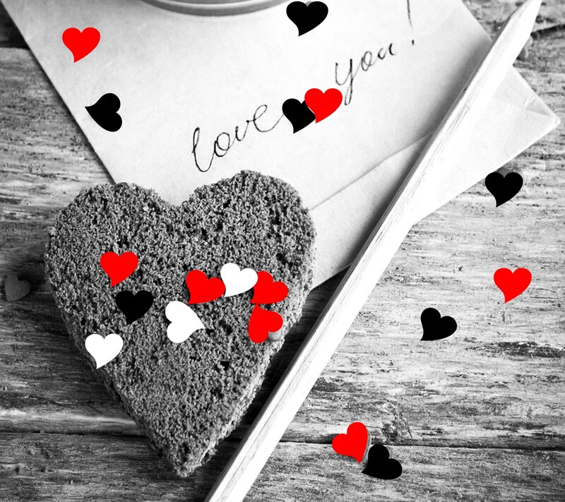 Heart-shaped Bread