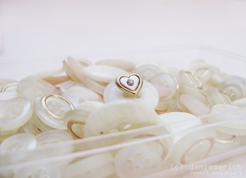 Heart-shaped Button