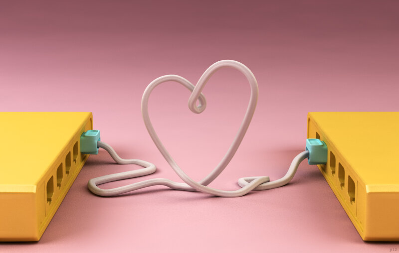 Heart-shaped Cable