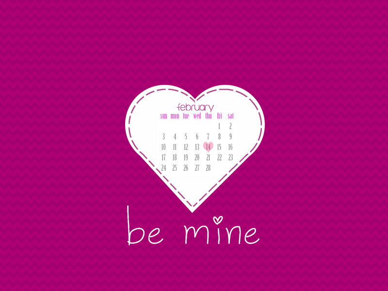 Heart-shaped Calendar