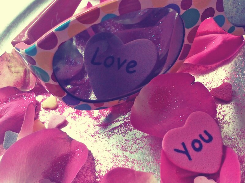 Heart-shaped Candies — Pink, Romantic