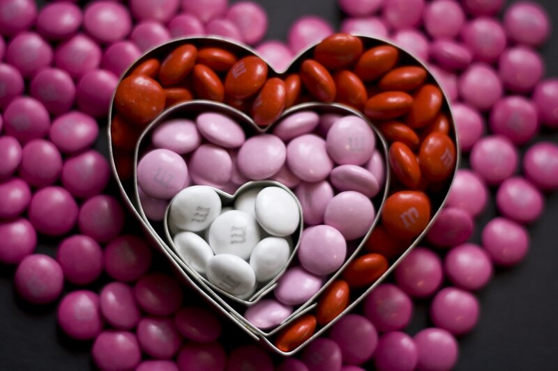 Heart-shaped Candy Container — Pink