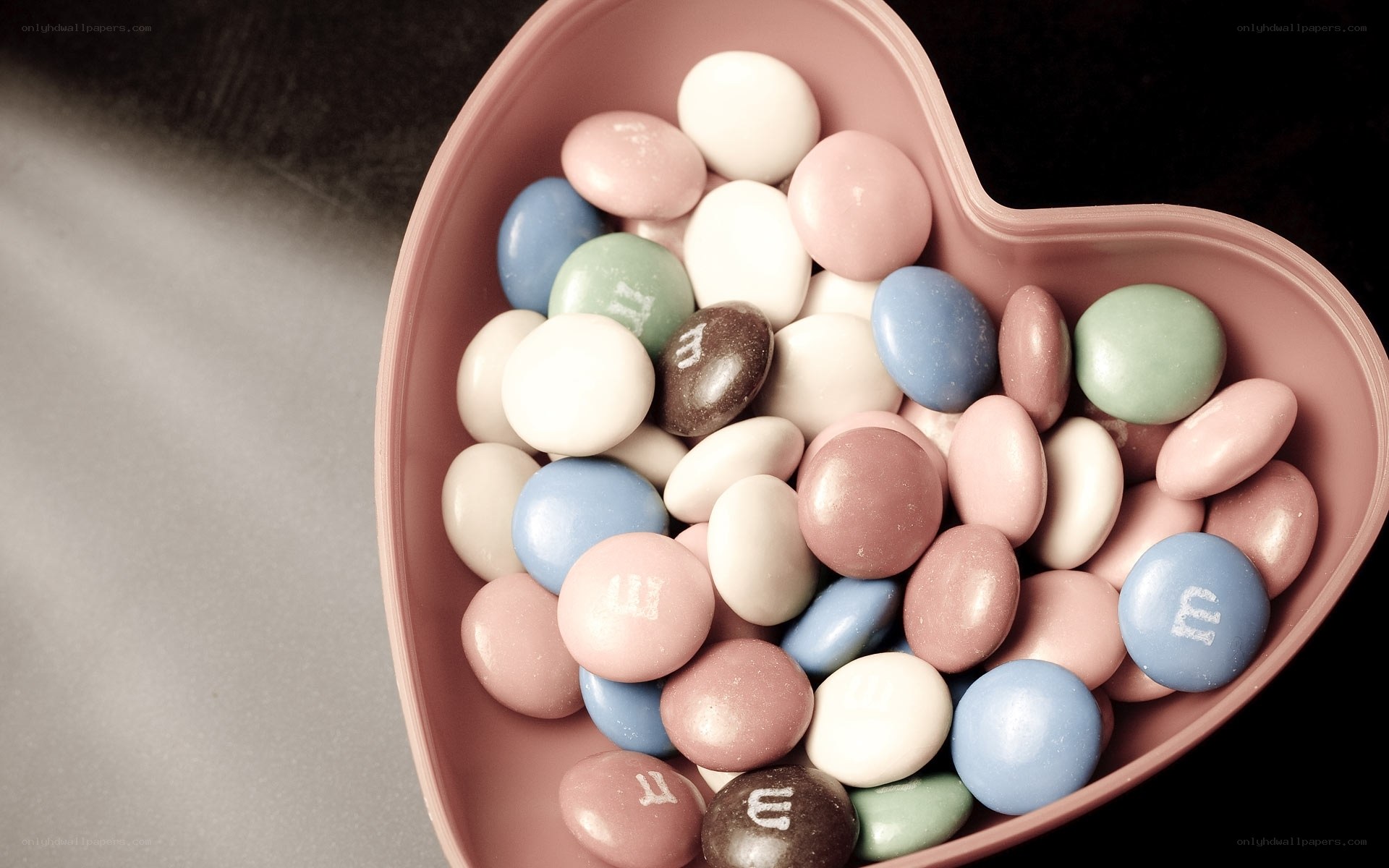 heart-shaped candy container