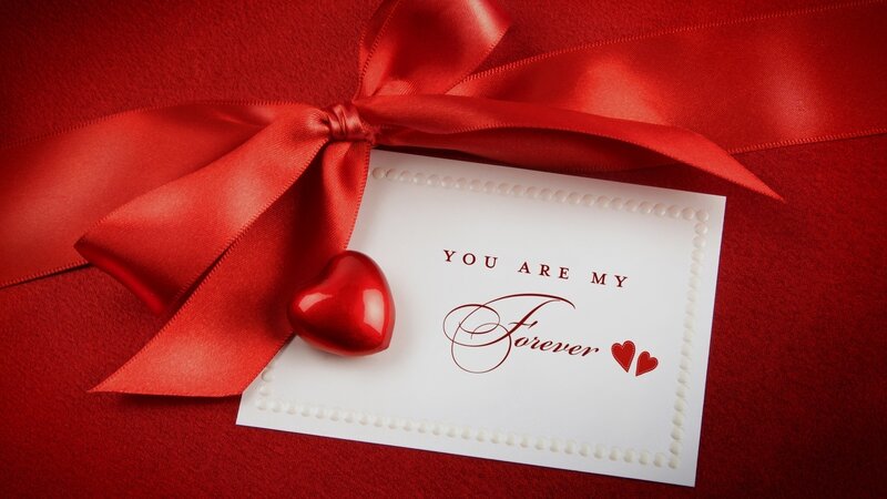 Heart-shaped Candy on Card