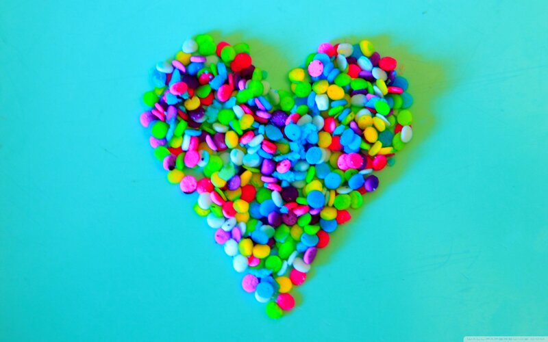 Heart-shaped Candy Sprinkles
