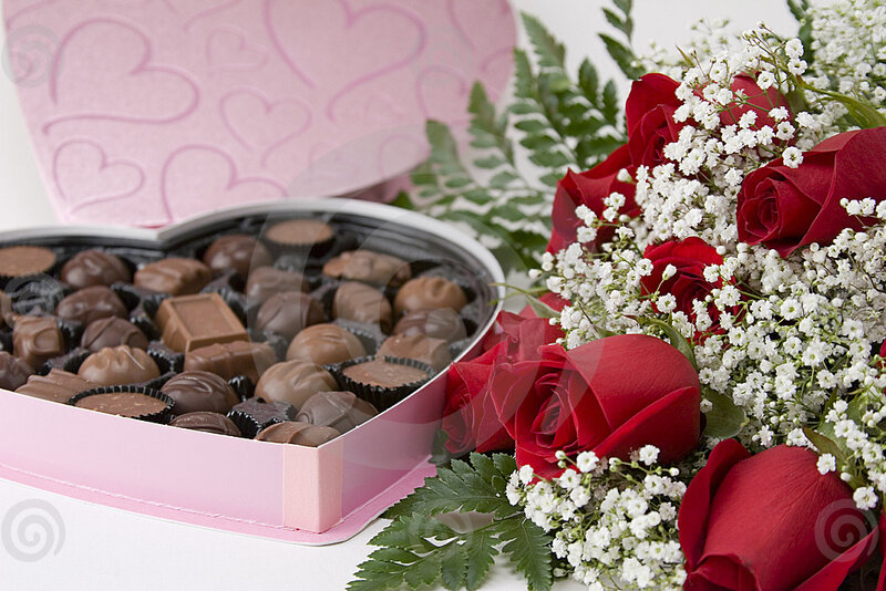 Heart-shaped Chocolate Box — Pink, Romantic