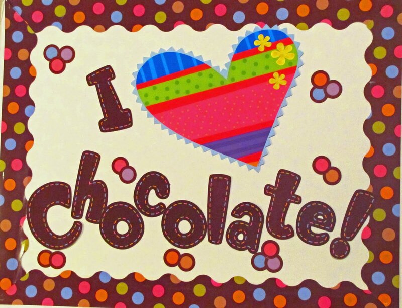 Heart-shaped Chocolate Card