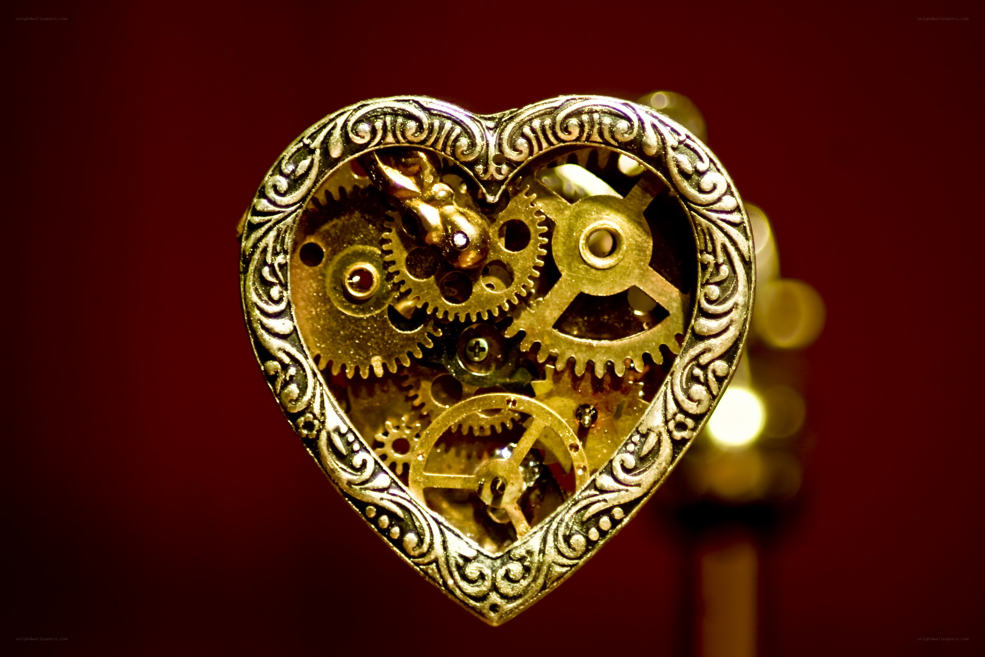heart-shaped clock mechanism