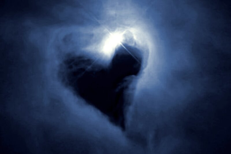 Heart-shaped Cloud Formation