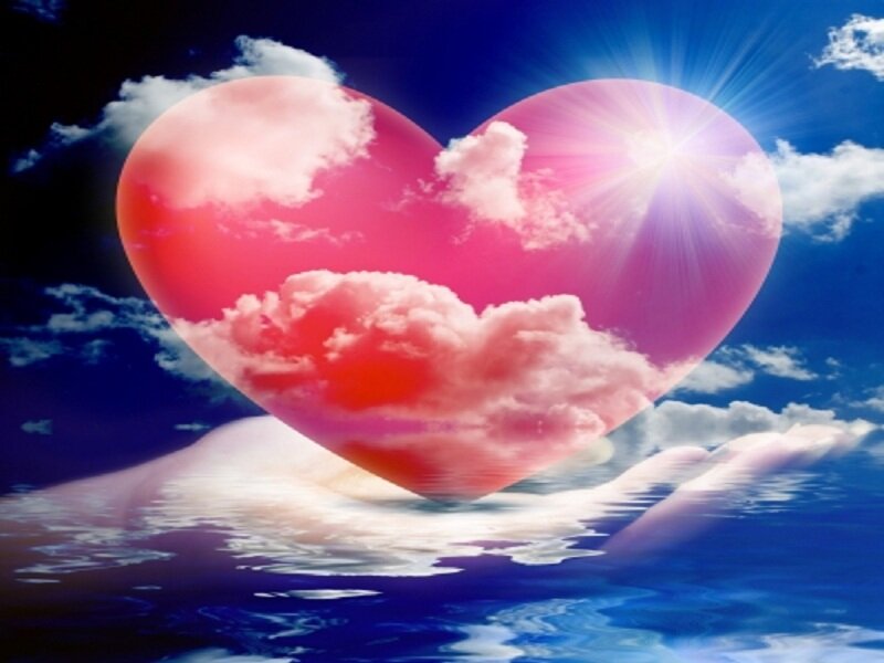 Heart-shaped Cloud — Pink
