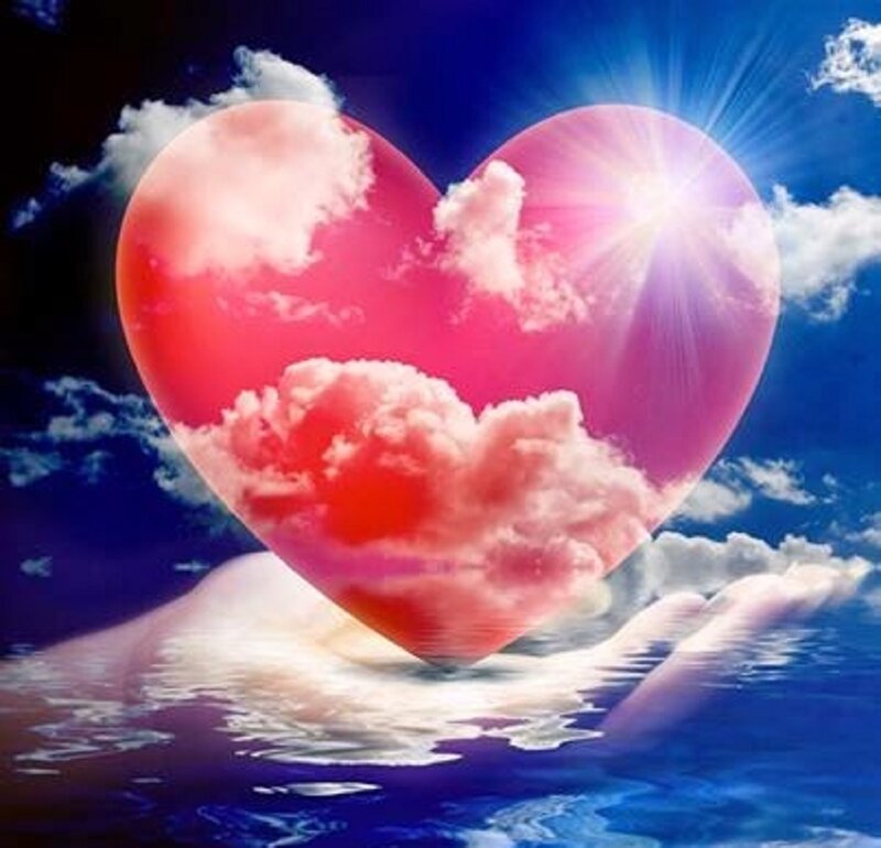 Heart-shaped Cloud — Red