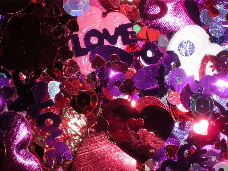 Heart-shaped Confetti — Pink