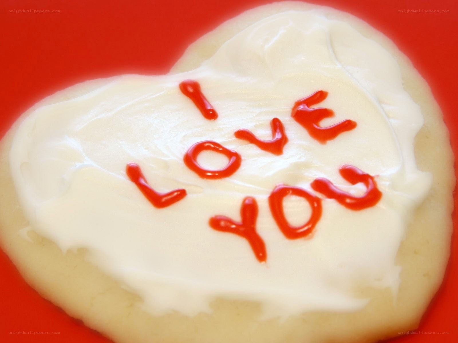 heart-shaped cookie with icing