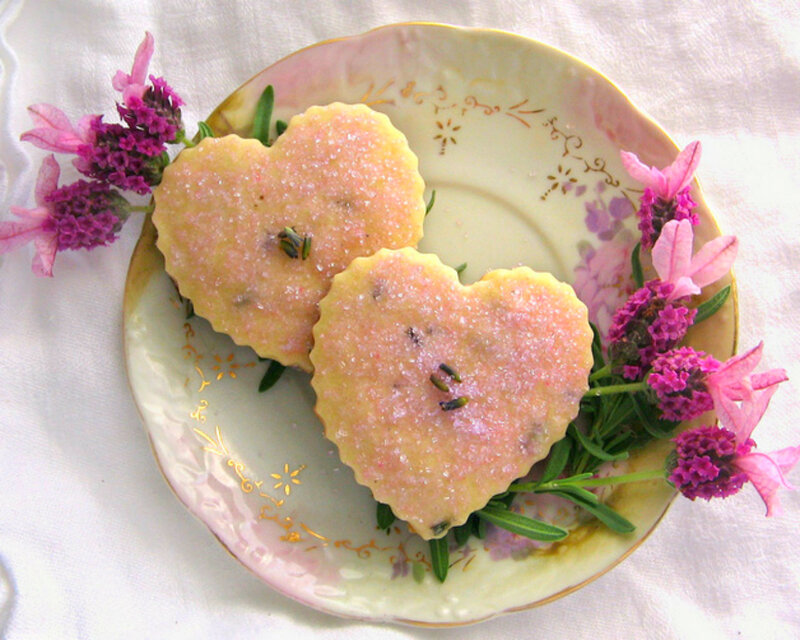 Heart-shaped Cookies — Pink, Serene