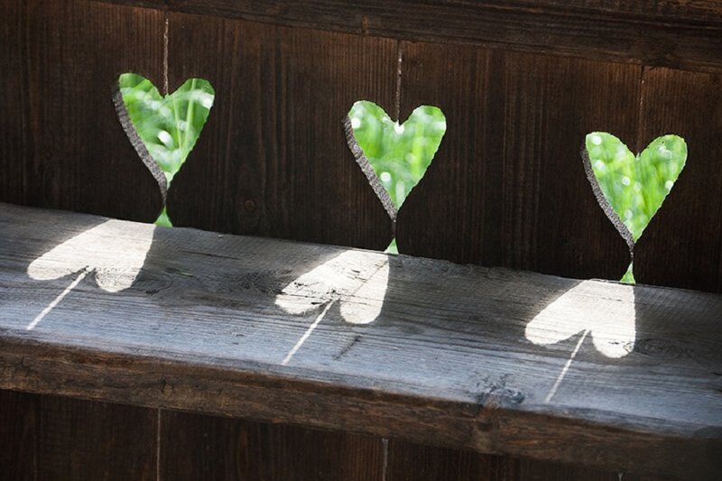 Heart-shaped Cutouts