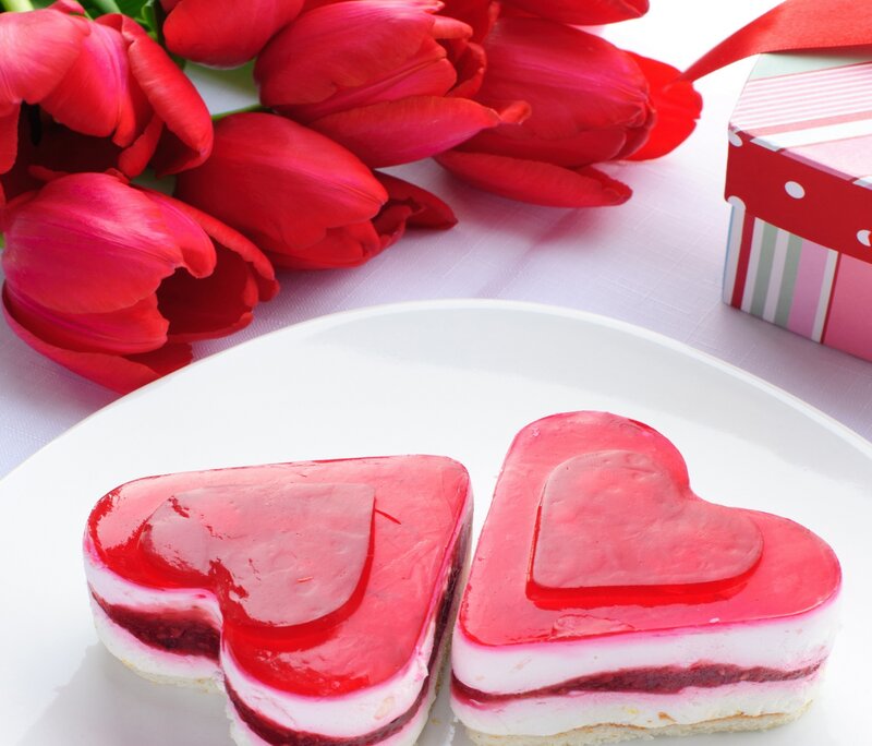 Heart-shaped Desserts
