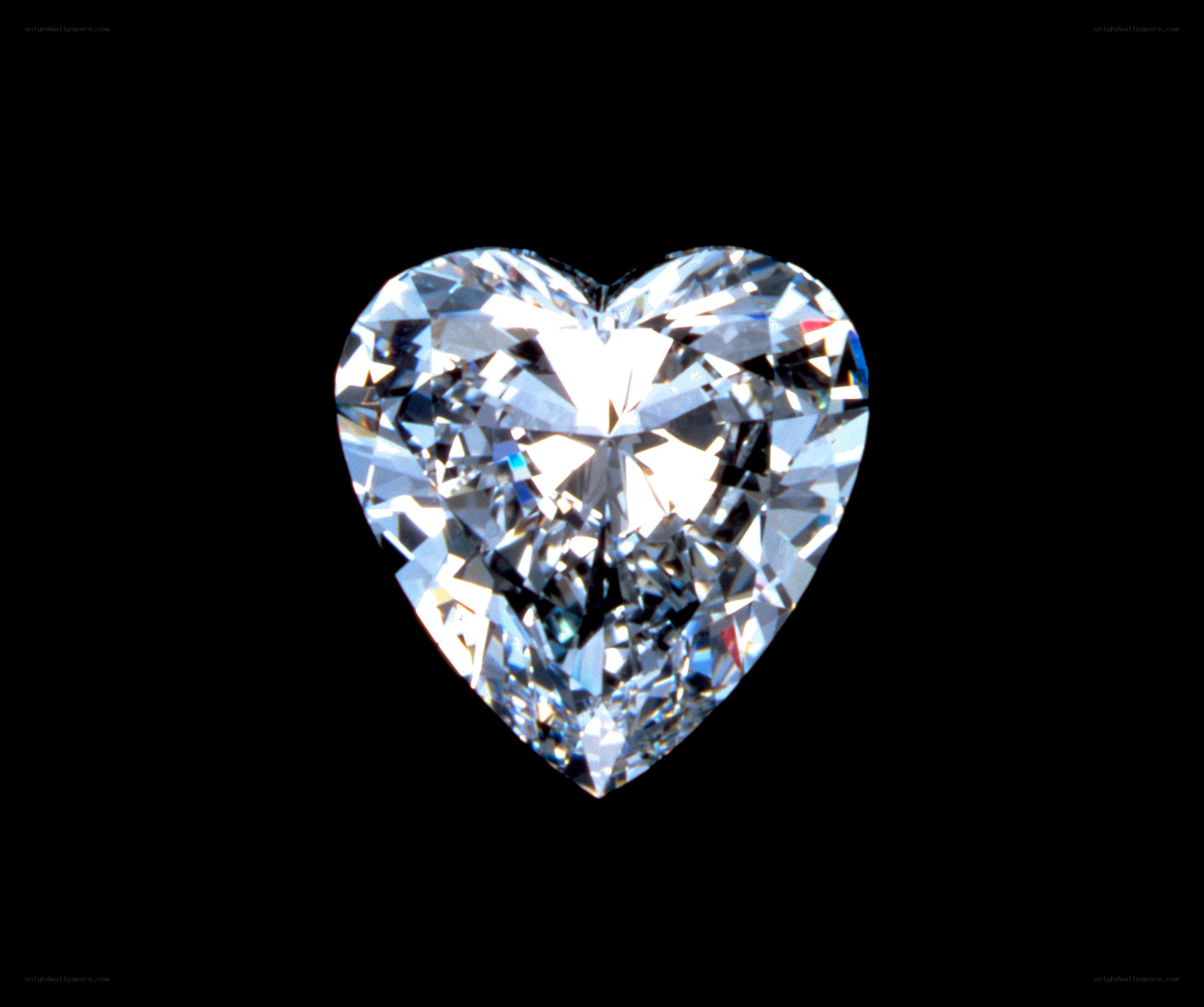 heart-shaped diamond gemstone