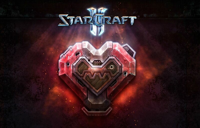 Heart-shaped Emblem — Red, Dramatic