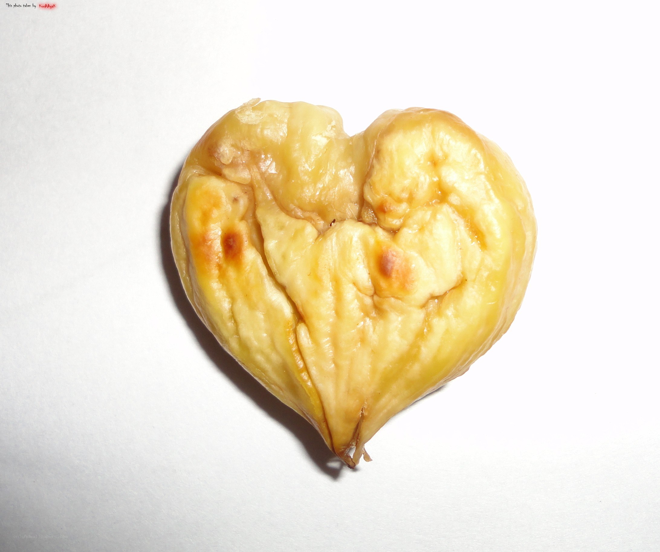 heart-shaped fig