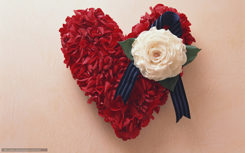 heart-shaped flower arrangement