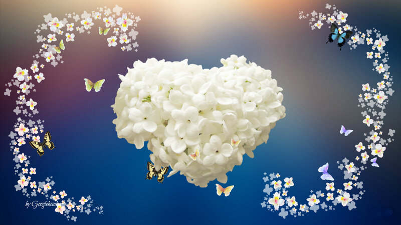 Heart-shaped Flower Cluster